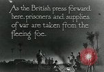 Image of Turkish prisoners of war march under British guard Palestine, 1918, second 9 stock footage video 65675029253