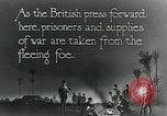 Image of Turkish prisoners of war march under British guard Palestine, 1918, second 10 stock footage video 65675029253