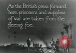 Image of Turkish prisoners of war march under British guard Palestine, 1918, second 11 stock footage video 65675029253