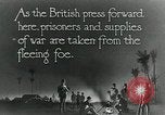 Image of Turkish prisoners of war march under British guard Palestine, 1918, second 12 stock footage video 65675029253