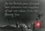 Image of Turkish prisoners of war march under British guard Palestine, 1918, second 13 stock footage video 65675029253