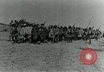 Image of Turkish prisoners of war march under British guard Palestine, 1918, second 14 stock footage video 65675029253