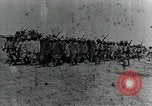 Image of Turkish prisoners of war march under British guard Palestine, 1918, second 15 stock footage video 65675029253