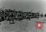 Image of Turkish prisoners of war march under British guard Palestine, 1918, second 27 stock footage video 65675029253