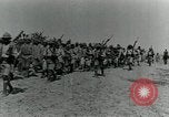 Image of Turkish prisoners of war march under British guard Palestine, 1918, second 29 stock footage video 65675029253