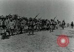 Image of Turkish prisoners of war march under British guard Palestine, 1918, second 32 stock footage video 65675029253