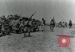 Image of Turkish prisoners of war march under British guard Palestine, 1918, second 41 stock footage video 65675029253