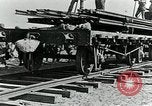 Image of British Engineers build a railroad in the desert Palestine, 1918, second 38 stock footage video 65675029254