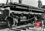 Image of British Engineers build a railroad in the desert Palestine, 1918, second 41 stock footage video 65675029254