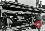 Image of British Engineers build a railroad in the desert Palestine, 1918, second 42 stock footage video 65675029254