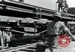 Image of British Engineers build a railroad in the desert Palestine, 1918, second 43 stock footage video 65675029254