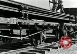 Image of British Engineers build a railroad in the desert Palestine, 1918, second 47 stock footage video 65675029254