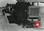 Image of British howitzers pulled by tractor Palestine, 1918, second 8 stock footage video 65675029255