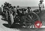 Image of British howitzers pulled by tractor Palestine, 1918, second 17 stock footage video 65675029255
