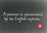 Image of Turkish prisoner in World War 1 Palestine, 1918, second 3 stock footage video 65675029257