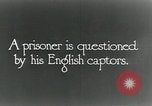 Image of Turkish prisoner in World War 1 Palestine, 1918, second 4 stock footage video 65675029257