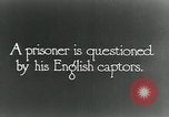 Image of Turkish prisoner in World War 1 Palestine, 1918, second 5 stock footage video 65675029257