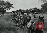 Image of Mexican Federal cavalry and army forces march on plains Veracruz Mexico, 1914, second 4 stock footage video 65675029261