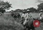 Image of Mexican Federal cavalry and army forces march on plains Veracruz Mexico, 1914, second 11 stock footage video 65675029261