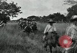 Image of Mexican Federal cavalry and army forces march on plains Veracruz Mexico, 1914, second 12 stock footage video 65675029261