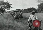 Image of Mexican Federal cavalry and army forces march on plains Veracruz Mexico, 1914, second 13 stock footage video 65675029261