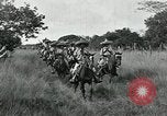 Image of Mexican Federal cavalry and army forces march on plains Veracruz Mexico, 1914, second 15 stock footage video 65675029261