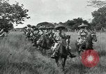 Image of Mexican Federal cavalry and army forces march on plains Veracruz Mexico, 1914, second 16 stock footage video 65675029261