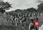 Image of Mexican Federal cavalry and army forces march on plains Veracruz Mexico, 1914, second 23 stock footage video 65675029261