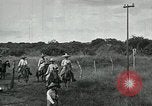Image of Mexican Federal cavalry and army forces march on plains Veracruz Mexico, 1914, second 41 stock footage video 65675029261