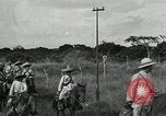 Image of Mexican Federal cavalry and army forces march on plains Veracruz Mexico, 1914, second 47 stock footage video 65675029261