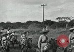 Image of Mexican Federal cavalry and army forces march on plains Veracruz Mexico, 1914, second 54 stock footage video 65675029261