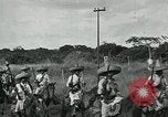 Image of Mexican Federal cavalry and army forces march on plains Veracruz Mexico, 1914, second 58 stock footage video 65675029261