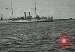 Standbild mexikanischen federal Kriegsschiffe in Veracruz Hafen Veracruz Mexiko, 1914, aus Sekunde 6 historischem Filmmaterial Videoclip 65675029266