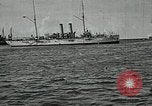 Standbild mexikanischen federal Kriegsschiffe in Veracruz Hafen Veracruz Mexiko, 1914, aus Sekunde 8 historischem Filmmaterial Videoclip 65675029266