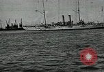 Standbild mexikanischen federal Kriegsschiffe in Veracruz Hafen Veracruz Mexiko, 1914, aus Sekunde 12 historischem Filmmaterial Videoclip 65675029266
