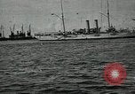 Standbild mexikanischen federal Kriegsschiffe in Veracruz Hafen Veracruz Mexiko, 1914, aus Sekunde 14 historischem Filmmaterial Videoclip 65675029266