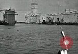 Standbild mexikanischen federal Kriegsschiffe in Veracruz Hafen Veracruz Mexiko, 1914, aus Sekunde 31 historischem Filmmaterial Videoclip 65675029266