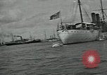 Standbild mexikanischen federal Kriegsschiffe vor Anker während der mexikanischen Revolution Veracruz Mexiko, 1914, aus Sekunde 22 historischem Filmmaterial Videoclip 65675029267