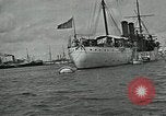 Standbild mexikanischen federal Kriegsschiffe vor Anker während der mexikanischen Revolution Veracruz Mexiko, 1914, aus Sekunde 23 historischem Filmmaterial Videoclip 65675029267