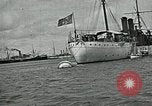 Standbild mexikanischen federal Kriegsschiffe vor Anker während der mexikanischen Revolution Veracruz Mexiko, 1914, aus Sekunde 31 historischem Filmmaterial Videoclip 65675029267
