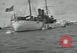 Standbild mexikanischen federal Kriegsschiffe vor Anker während der mexikanischen Revolution Veracruz Mexiko, 1914, aus Sekunde 36 historischem Filmmaterial Videoclip 65675029267