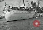 Standbild mexikanischen federal Kriegsschiffe vor Anker während der mexikanischen Revolution Veracruz Mexiko, 1914, aus Sekunde 38 historischem Filmmaterial Videoclip 65675029267