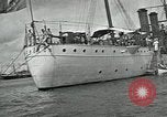 Standbild mexikanischen federal Kriegsschiffe vor Anker während der mexikanischen Revolution Veracruz Mexiko, 1914, aus Sekunde 40 historischem Filmmaterial Videoclip 65675029267