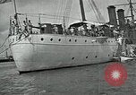 Standbild mexikanischen federal Kriegsschiffe vor Anker während der mexikanischen Revolution Veracruz Mexiko, 1914, aus Sekunde 43 historischem Filmmaterial Videoclip 65675029267