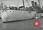 Standbild mexikanischen federal Kriegsschiffe vor Anker während der mexikanischen Revolution Veracruz Mexiko, 1914, aus Sekunde 44 historischem Filmmaterial Videoclip 65675029267
