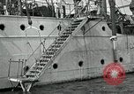 Standbild mexikanischen federal Kriegsschiffe vor Anker während der mexikanischen Revolution Veracruz Mexiko, 1914, aus Sekunde 48 historischem Filmmaterial Videoclip 65675029267