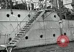 Standbild mexikanischen federal Kriegsschiffe vor Anker während der mexikanischen Revolution Veracruz Mexiko, 1914, aus Sekunde 49 historischem Filmmaterial Videoclip 65675029267