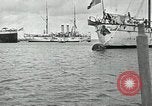 Standbild mexikanischen federal Kriegsschiffe vor Anker während der mexikanischen Revolution Veracruz Mexiko, 1914, aus Sekunde 57 historischem Filmmaterial Videoclip 65675029267