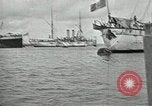 Standbild mexikanischen federal Kriegsschiffe vor Anker während der mexikanischen Revolution Veracruz Mexiko, 1914, aus Sekunde 58 historischem Filmmaterial Videoclip 65675029267