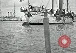 Standbild mexikanischen federal Kriegsschiffe vor Anker während der mexikanischen Revolution Veracruz Mexiko, 1914, aus Sekunde 62 historischem Filmmaterial Videoclip 65675029267